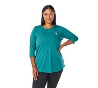 Zizzi Active T-shirt de sport pour femme Grandes tailles - T-shirt de sport - T-shirt d'entraînement à manches 3/4 et col rond - Décontracté, confortable et extensible - Grande taille 42-56, Myrica