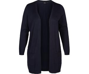Zizzi Cardigan 'CARRIE' bleu, Taille XXXL-4XL