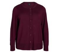 Zizzi Cardigan 'MCarrie' lie de vin, Taille 7XL-8XL