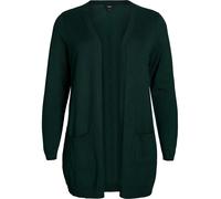 Zizzi Cardigan 'MCARRIE' vert foncé, Taille S