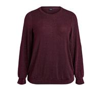 Zizzi Chemisier 'CADIANA' rouge chiné, Taille XXXL-4XL