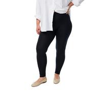 Zizzi Grandes Tailles pour Femme en Viscose Taille 42-60 | Legging long basique en viscose douce avec stretch pour femme : taille haute, taille élastique, même en grandes tailles