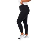Zizzi Legging pour femme - Grandes tailles - Base sans couture - Taille - Vêtement pour femme, Noir , 54-56 grande taille