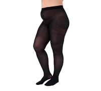 Zizzi Lot de 2 collants grandes tailles pour femme 60 deniers, Noir , 44-48