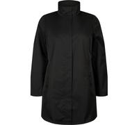 Zizzi Parka mi-saison 'SHELBY' noir, Taille XXXL-4XL