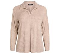 Zizzi Pull-over beige, Taille 5XL-6XL