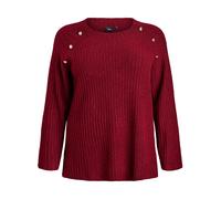 Zizzi Pull-over 'Cacomfy' rouge foncé, Taille 7XL-8XL