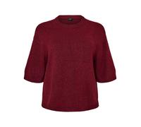Zizzi Pull-over 'Cavista' rouge chiné, Taille 9XL-10XL