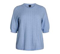 Zizzi Pull-over 'Mella' bleu ciel, Taille XXXL-4XL