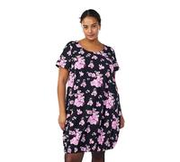 Zizzi Robe à manches courtes avec imprimé Taille 42-56, 44-46 grande taille