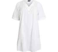 Zizzi Robe d’été 'MErna' blanc, Taille 54-56