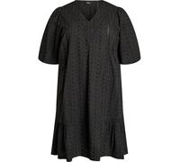 Zizzi Robe d’été 'Merna' noir, Taille 46-48