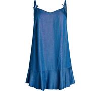 Zizzi Robe d’été 'Vmille' bleu denim, Taille 46-48