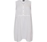 Zizzi Robe d’été 'Vvivu' blanc, Taille 54-56