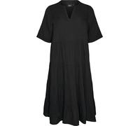 Zizzi Robe d’été 'Vvivu' noir, Taille 46-48