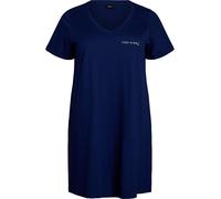 Zizzi Robe 'Malba' bleu / blanc, Taille 42-44