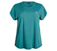 Zizzi Active T-shirt de sport pour femmes grandes tailles - T-shirt à manches courtes pour fitness, gym et sport - Respirant et confortable - T-shirt avec col rond et coupe décontractée - Taille 42-60