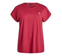 Zizzi T-shirt 'ABASIC' rouge carmin / blanc cassé, Taille XL-XXL