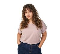 Zizzi T-shirt femme grandes tailles coton col rond taille gr, Etherea, 48-50 grande taille
