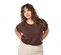 Zizzi T-shirt femme grandes tailles coton col rond taille gr, Phoque, 48-50 grande taille