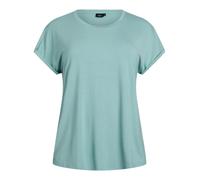 Zizzi T-shirt 'Manna' turquoise, Taille 5XL-6XL