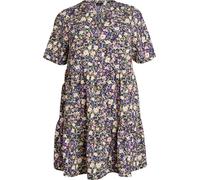 Zizzi Tunique 'VANNI' écru / vert / violet / noir, Taille XL-XXL