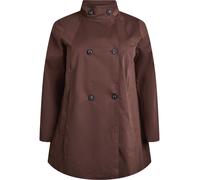 Zizzi Veste fonctionnelle 'CAVALENCIA' marron, Taille 5XL-6XL