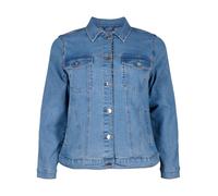 Zizzi Veste mi-saison 'Nina' bleu denim, Taille 7XL-8XL
