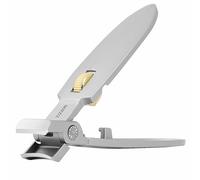 ZIZZON Coupe-ongles avec ouverture large pour ongles épais, ultra aiguisé avec capture et verrouillage, résistant avec levier ergonomique pour les ongles des mains et des pieds