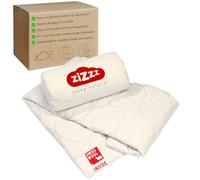 zizzz - Couette en Laine Suisse 4 Saisons 290g/m² - Couette en Coton Bio - Différentes Tailles - Respirante & Douce - Couverture de Haute qualité (200 x 200 cm)