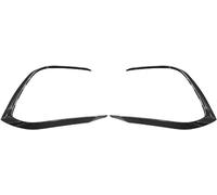 zjbzq Voiture Avant Pare-Chocs Becquet Côté pour Golf 8 MK8 2020 2021, Séparateur Canards Aileron de Pare-Chocs Avant Lame Avant Couteau à Vent Spoiler Décorer,Carbon Fibre