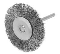 ZJchao 10pcs Brosse de Polissage en Fil D'acier, Brosse à Récurer, Ensemble de Broussailles en Fil, avec 2 Tailles Tête Plate pour Retirer sur la (Plan de brosse fil 3 * 38)