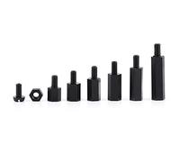 ZJchao 250pcs Standoffs Nylon M2 M3 avec Boîte DE Rangement en Nylon HEX KIT STONOF KIT MALEME FEMME HEX COLONNE COLONNE SPACER SPACER VIS ASSORTATION DE NOR (M2 M2 PASS-C Modèle)