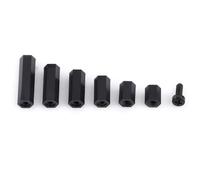 ZJchao 250pcs Standoffs Nylon M2 M3 avec Boîte DE Rangement en Nylon HEX KIT STONOF KIT MALEME FEMME HEX COLONNE COLONNE SPACER SPACER VIS ASSORTATION DE NOR (Modèle M2 à double pass-D)