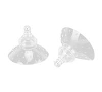 ZJchao 2PCS Silicone Minpie-abs Adéclat Protecteur de Protectrice pour L'allaitement avec une Conception sans Doute de Silicone de qualité alimentaire.