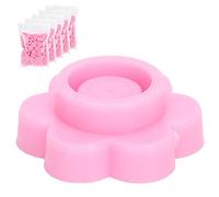 ZJchao 500pcs Extension de Cils Cuilles de Colle Cèches Coies de Colle Cils Supports Adhésifs de Cils 7 Grilles Retardables Retards de Séchage éconoère la Colle Légère pour une