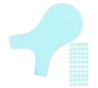 ZJchao 50pcs Brosse à Cils en Forme de Y, Brosse de Greffe de Cils de Perming de en Forme de Y Antidérapante avec 2 Têtes Différentes pour Extensions de Greffe de (vert clair)