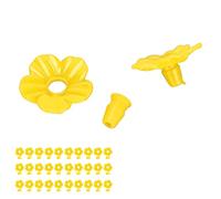 ZJchao Accessoires pour Pièces d'oiseaux [Version Améliorée 2024] 30 Accessoires de Remplacement de Fleurs d'alimentation Colorés Uniques - Attirez 'adorables Colibris de Loin et Améliorez Votre