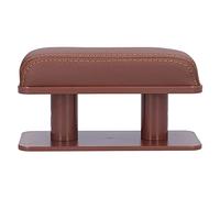 ZJchao Accoudoir de Voiture, Armoire de Voiture de Repos Accoudoir Universel ABS + PU PU Ajustement du Support de Support du Coude Gauche avec Accessoire pour le du Coude (C (marron))