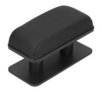 ZJchao Accoudoir de Voiture, Armoire de Voiture de Repos Accoudoir Universel ABS + PU PU Ajustement du Support de Support du Coude Gauche avec Accessoire pour le du Coude (B (bord noir noir))