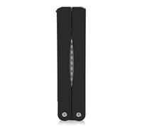 ZJchao Affûtage à L'affûtage en Pierre Affûteur de Couteau en Pierre Double Face 400/600 Grit Pliant Portable pour Outils de Cuisine Ciseaux Camping Extérieur (BLACK)