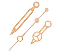 ZJchao Aiguilles de Montre, Aiguilles de Rechange Lumineuses en Alliage pour la Réparation et la Modification de Montres, avec Structure Stable, (3135 Sous-marin Water Ghost Lumineux Bleu Or Rose)