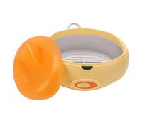 ZJchao Appareil à Cire 100 W, Chauffe-cire Haute Puissance, Chauffe Rapide, Nettoyage Facile, Couvercle Jaune, pour L'épilation à la (Prise européenne 220 V)