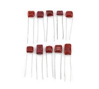 ZJchao Assortiment de Condensateurs à Film en Polypropylène CBB, 100 Pièces, 10nF à 470nF, Kit électronique de Bricolage