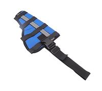 ZJchao Atipport de Genou, Chien enroulé pour Chien Enveloppe du Chien Droit de Jambe Arrière Droite Orthèse de Support avec Bande de Support Réflexion de Chien Have Antaquet (L)