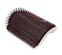 ZJchao Auto-toiletteur pour Chat, Griffoir d'angle pour Chat en Plastique, Brosse d'auto-toilettage pour, Brosse Murale pour, Grattoir 'angle Mural avec Peignes de Massage pour Chats à Fourrure