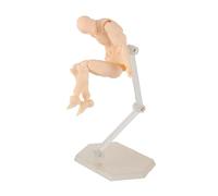 ZJchao avec Muscle de Corps de Figurine Personnalisable - Mannequin de Dessin Mobile pour Artistes, Modèle de Figurine en PVC, Idéal pour la Pratique du Croquis, la Décoration de Bureau et les (Nu