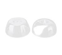 ZJchao Baignoire Transparente en Forme de Hamster, Salle de Bain et Toilettes à Double Usage pour Hamsters Dorés (Grand)