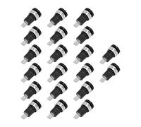ZJchao Banana Jack, Banana Jack Socket 4 Mm Strong Connectivité Corrosion 20pcs Pobite, 4 Mm Plug Socket Good Performance Electrical Test Accessories (BLACK)