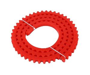 ZJchao Bande de Profilage du Bois, Outil de Gabarit incurvé, Chaîne à Engrenages de Résilience, Modèle de Courbe Flexible et Robuste, Outil de Menuiserie de Contour pour les Menuisiers